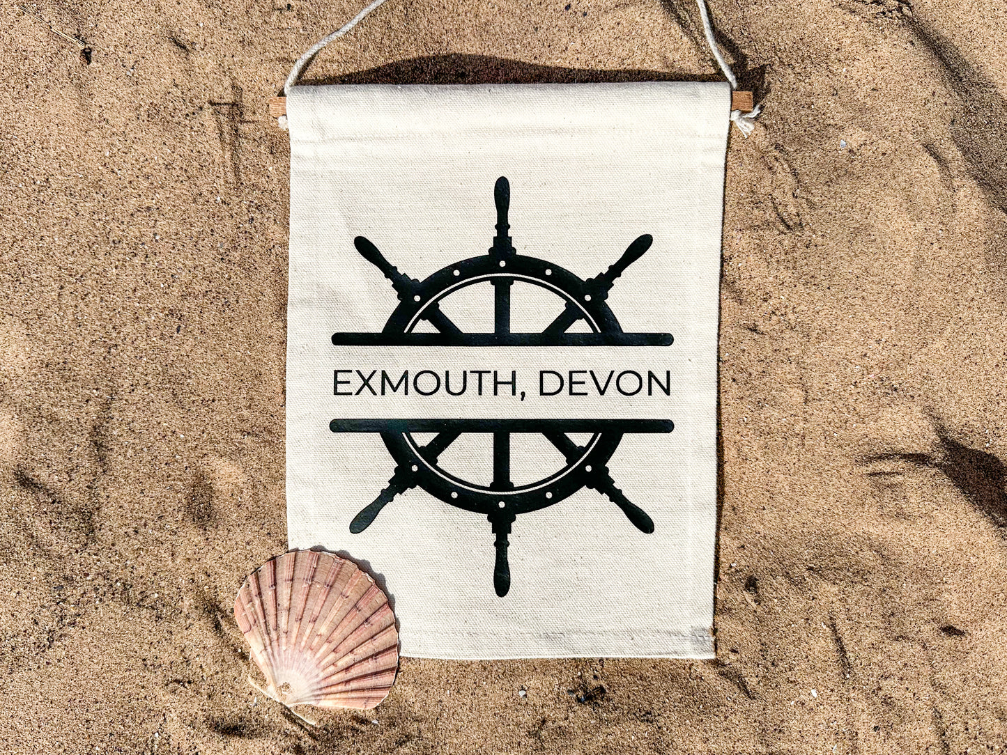 Exmouth canvas banner