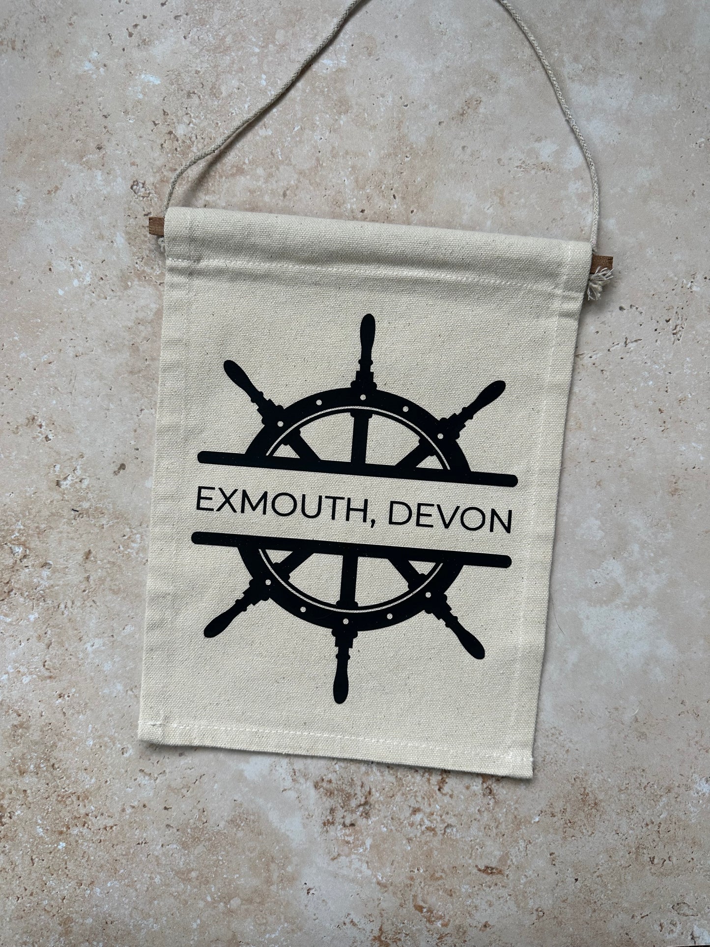 Exmouth canvas banner