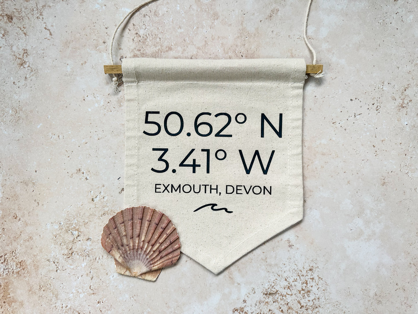 Exmouth canvas banner