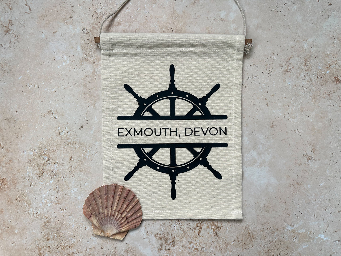 Exmouth canvas banner