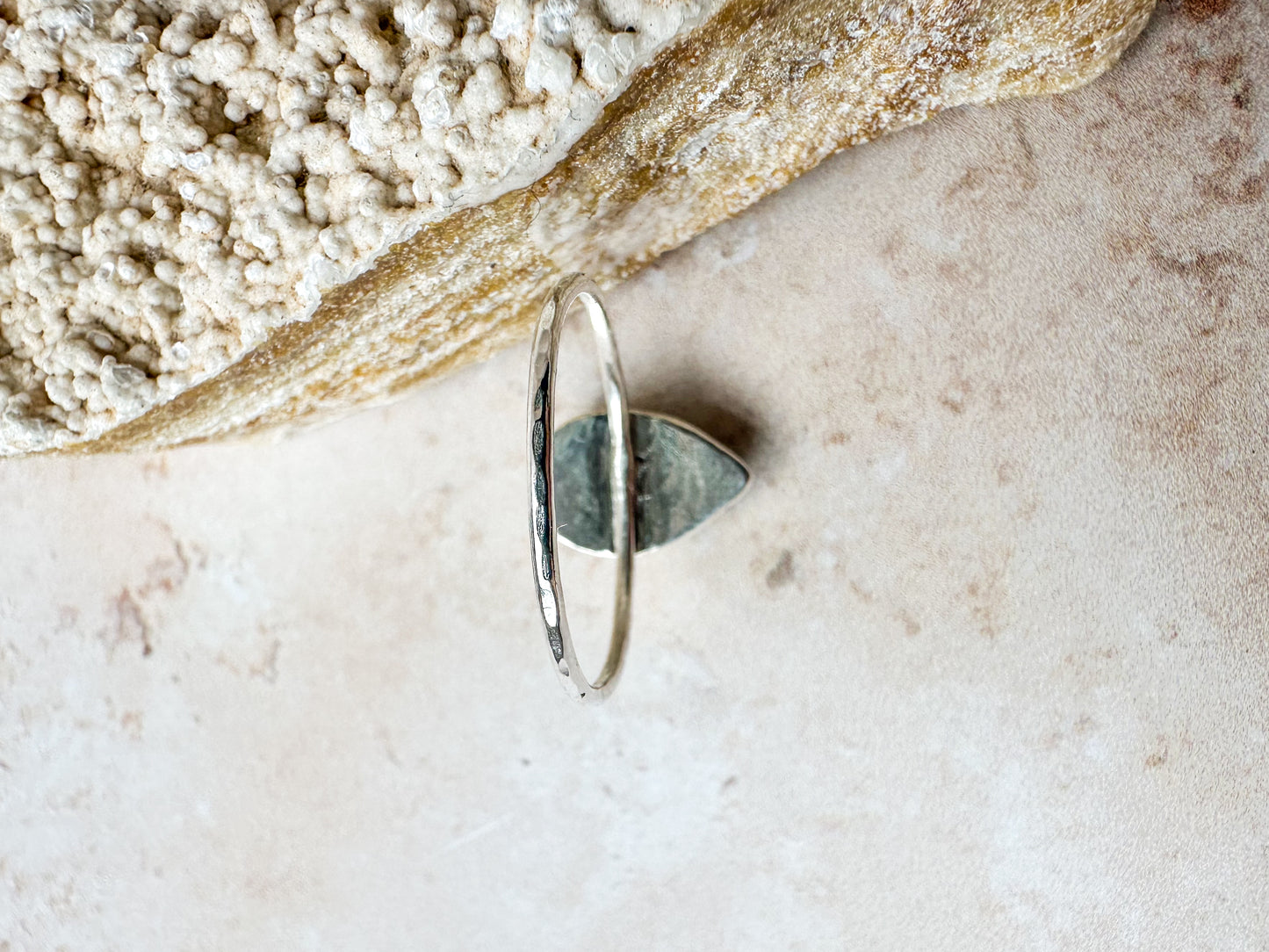 Larimar ring, size U 1/2