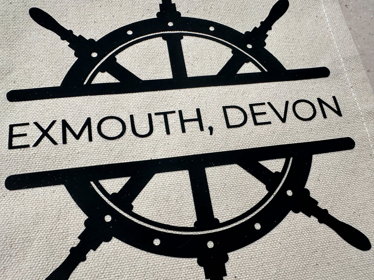 Exmouth canvas banner