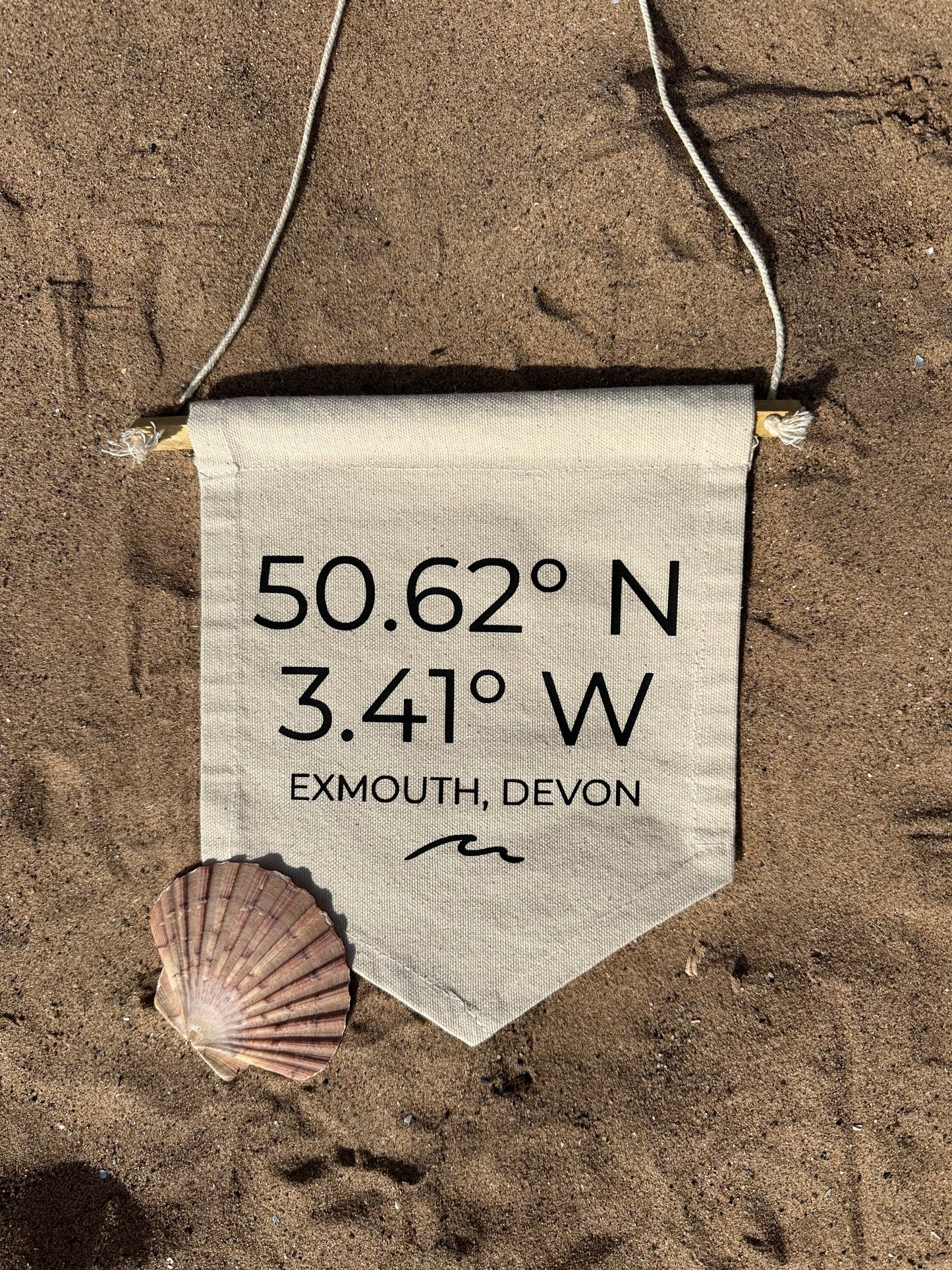 Exmouth canvas banner