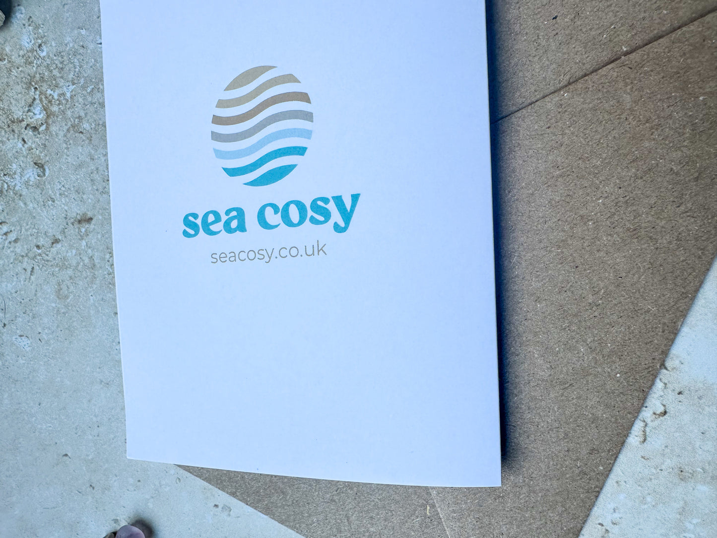 Surf fin card