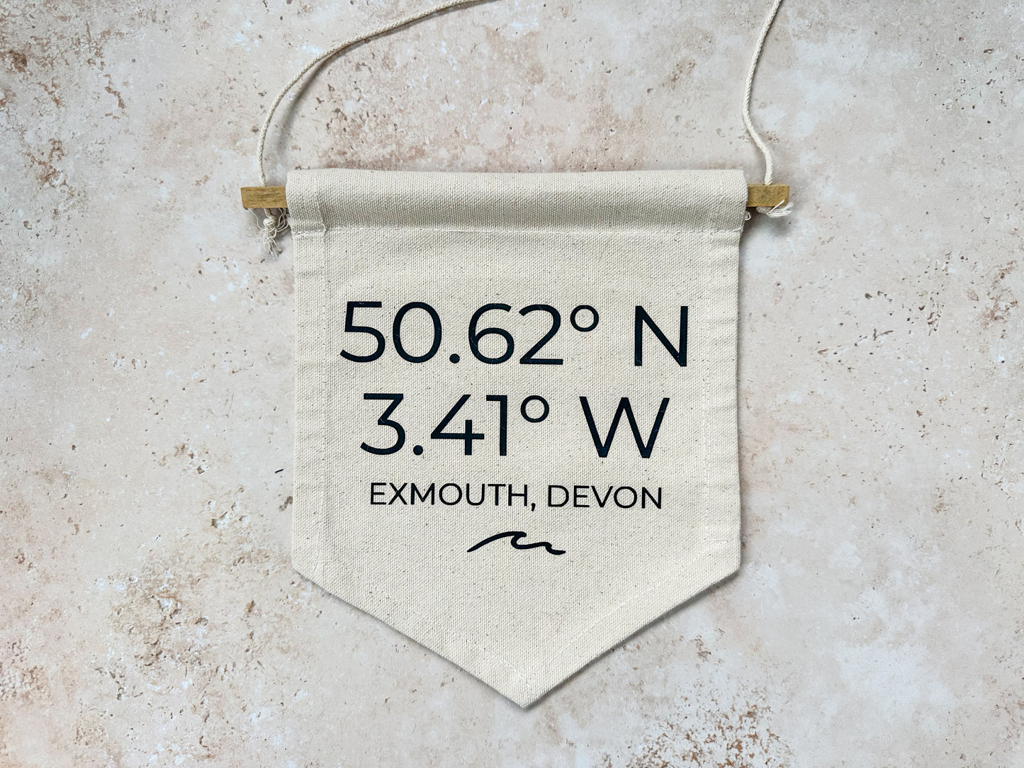 Exmouth canvas banner