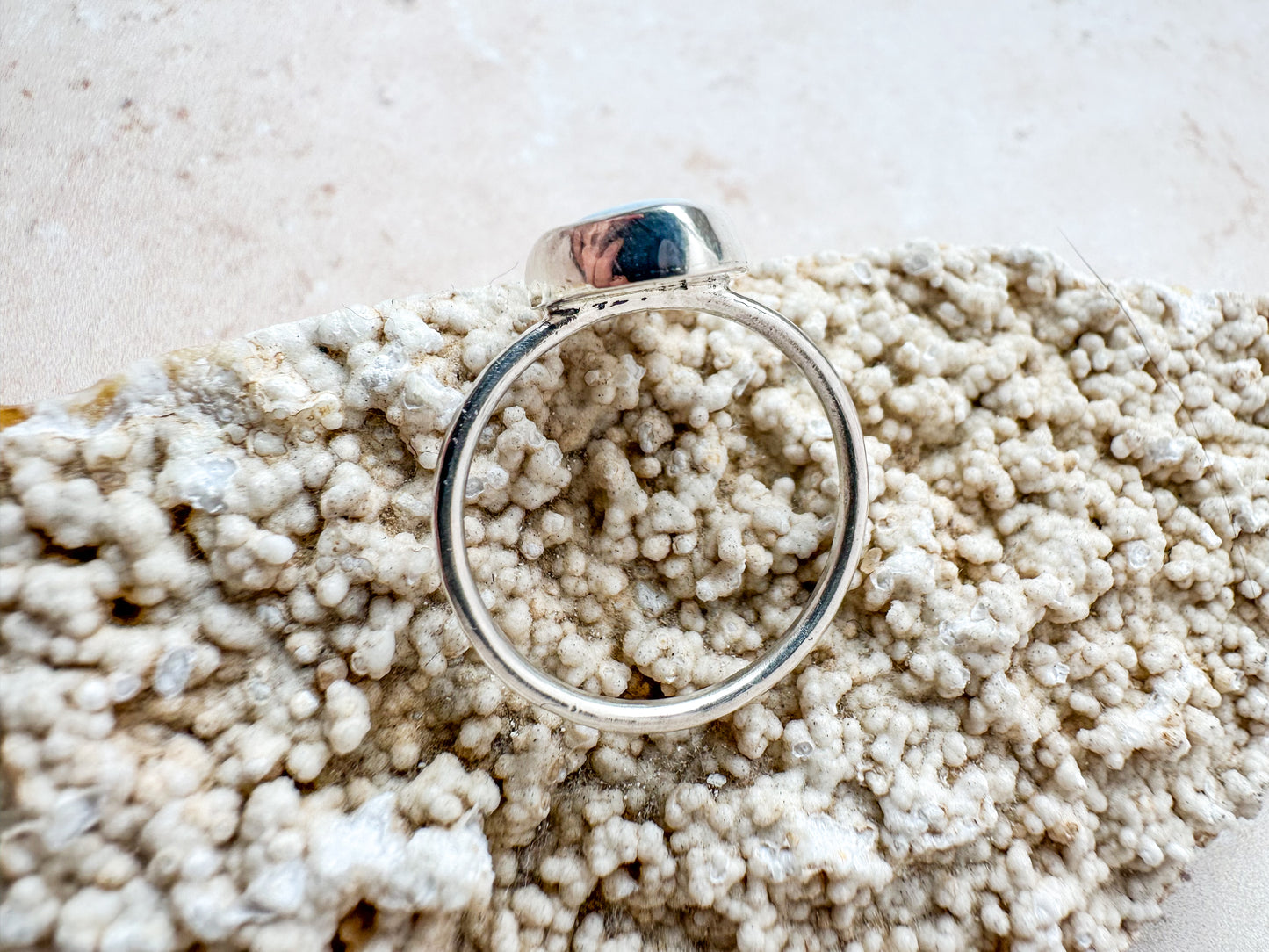 Larimar ring, size O 1/2