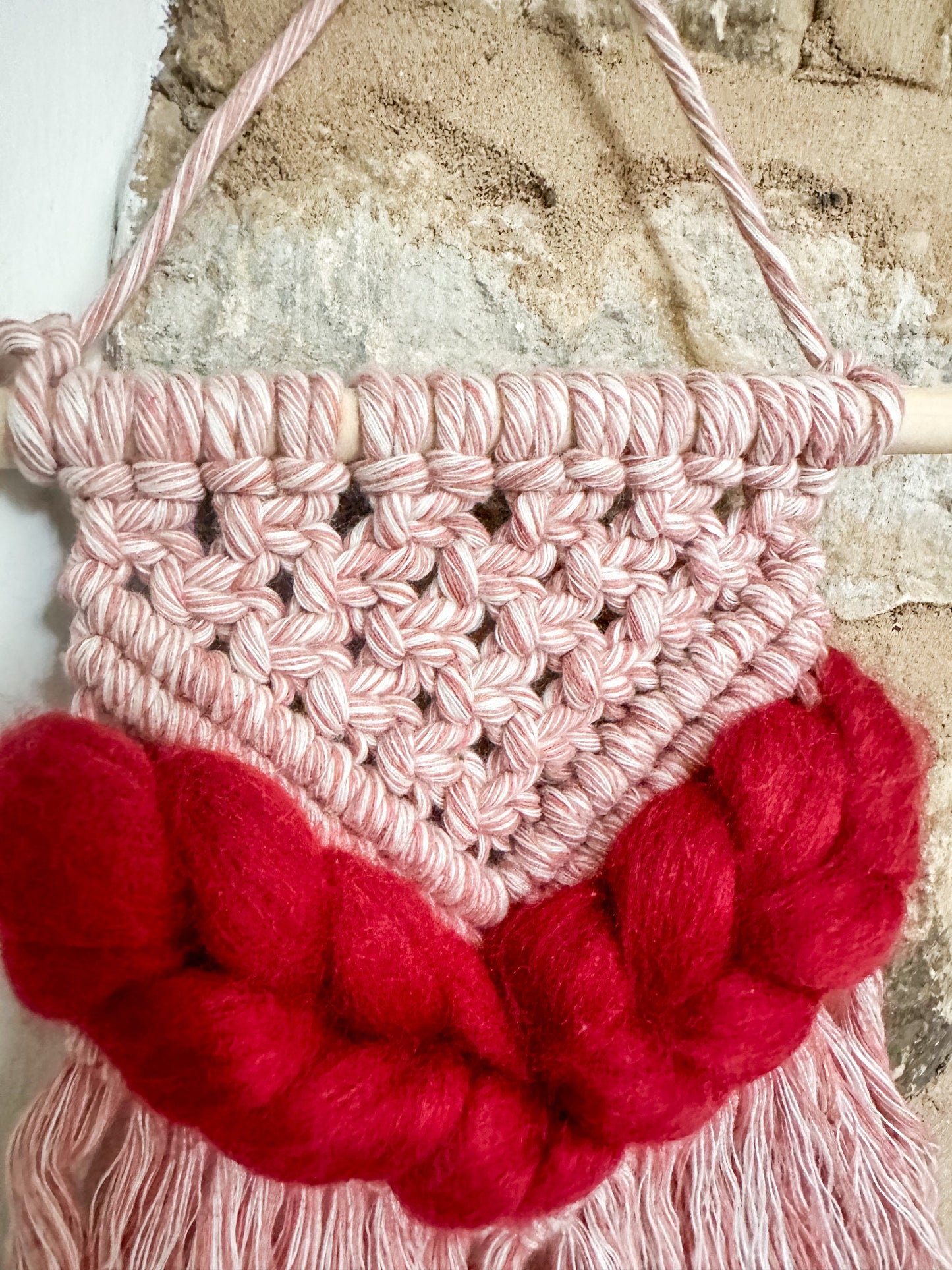 Macrame wall hanging